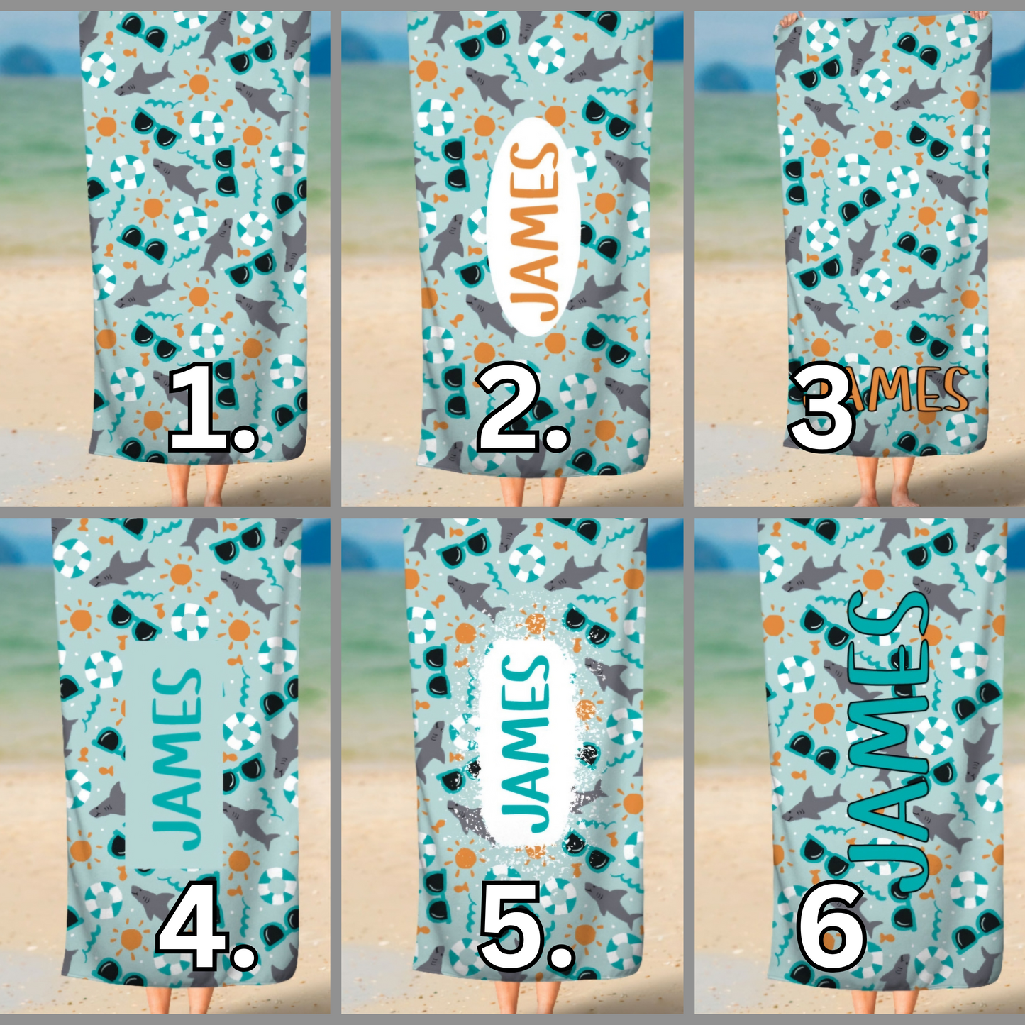 Microfiber Beach Towel