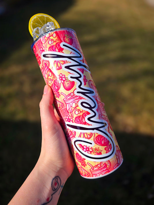 Lemonade with topper
