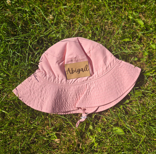 Name Patch Sun Hat