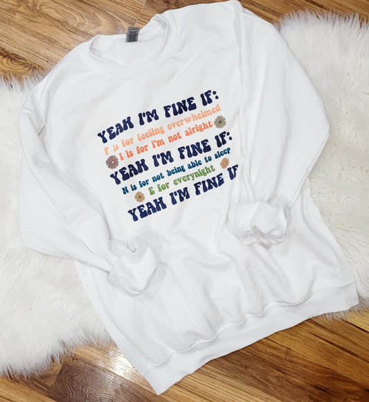Im Fine.