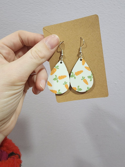Carrot Earrings