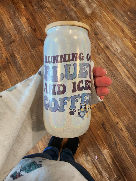 Blue Dog tumbler
